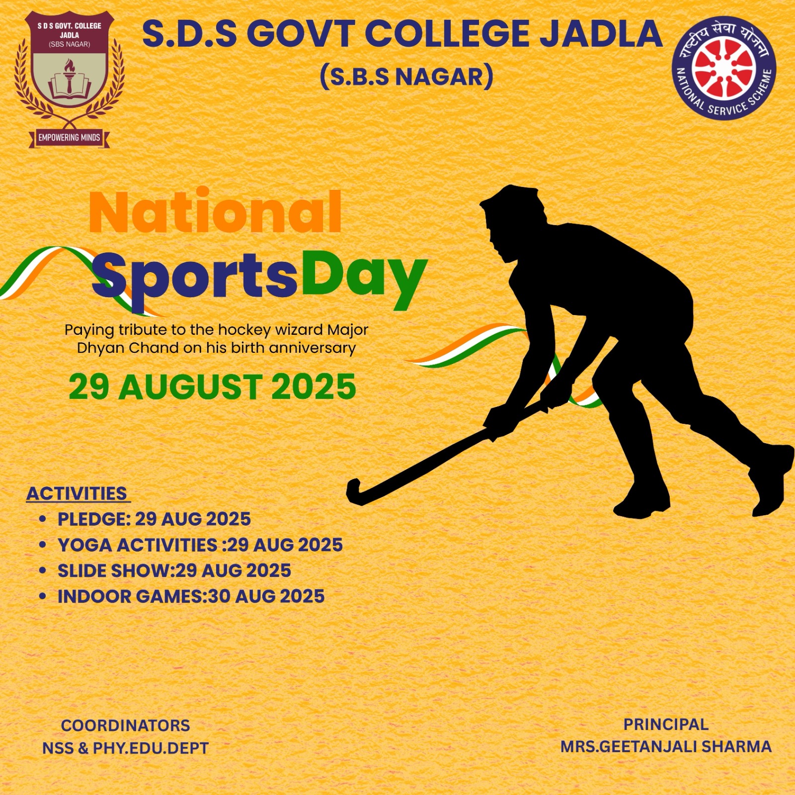 National Sports Day Celebration